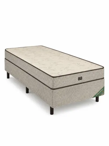 Colchobox de Molas Solteiro 88x188 cm + Pés | Excelente Estado