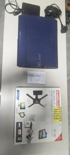 Suporte de até 58 e PS3 sem jogos e sem controle.