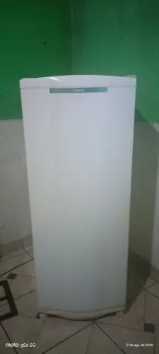 Geladeira semana sem a porta congelador e gaveta legumes quebrada por isso esse preço