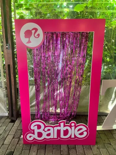 Caixa de Foto - Tema Barbie