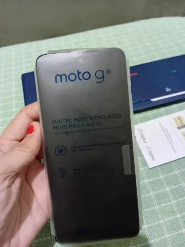 Motorola MOTO G15  256GB  4RAM  Perfeito Estado