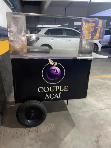 Carrinho de venda ambulante 