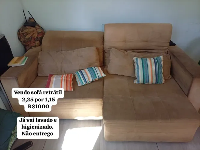 Vendo sofá retrátil