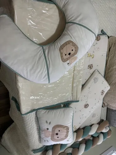 Kit berço completo 10 peças Batistela baby 