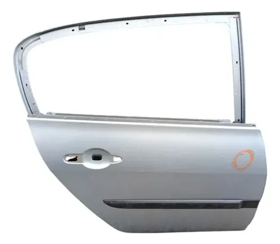 Porta Traseira Direita Prata Renault Megane Sedan 2008 2012 Traseira Direito Prata