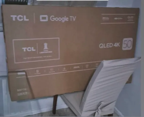 Tv TCL Qled 4K 50 polegadas lacrada