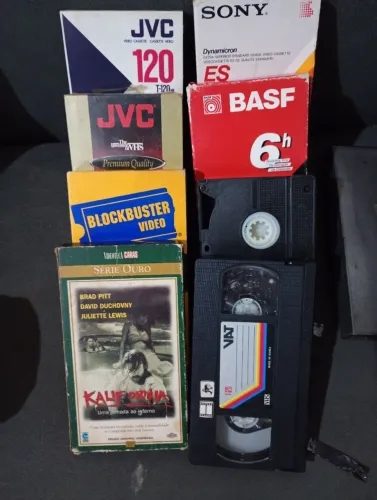 Fitas vhs 30, cada 