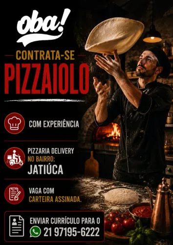 PIZZAIOLO CONTRATA-SE 