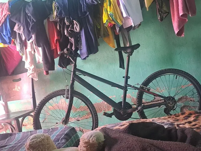 Bicicleta pra vender com Macha aro 24