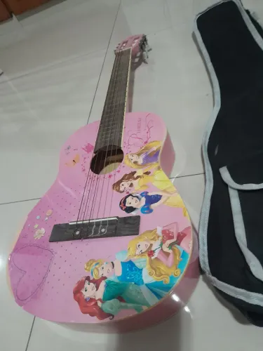 Violão Disney Princesas PHX com capa