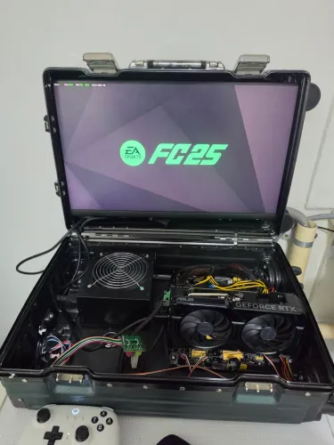 PC Gamer Portátil em Maleta