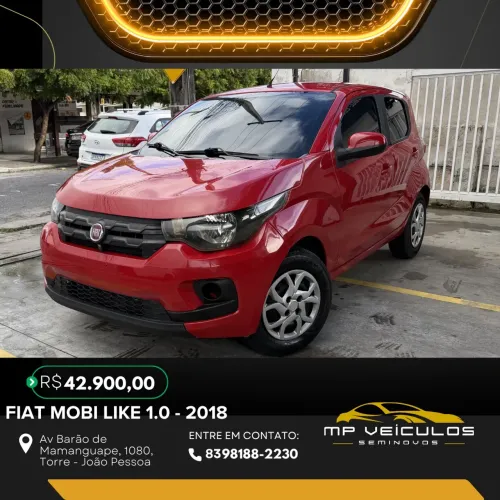Fiat Mobi Like 1.0 Fire Flex 5P. 2018