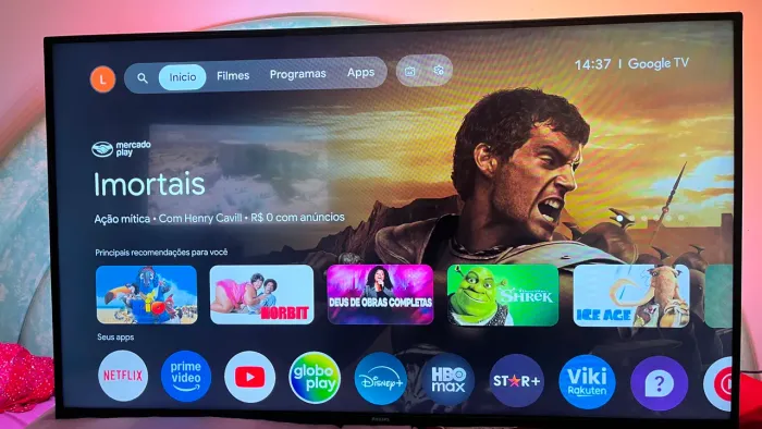 Vendo tv Philips , com led