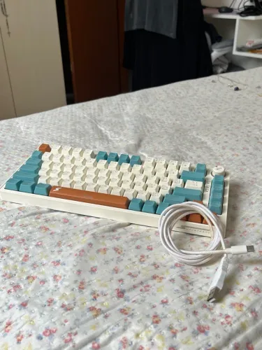 Teclado Mecânico Ribbon Branco