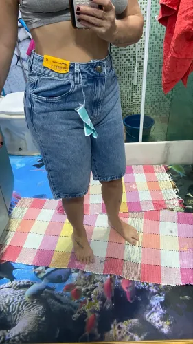 Vendo Bermudão jeans da Sawary feminino tam 42