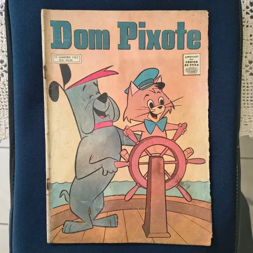 Rara Revista Dom Pixote Nº 1 (1962) - Editora O Cruzeiro - Conservação Colecionável<br>