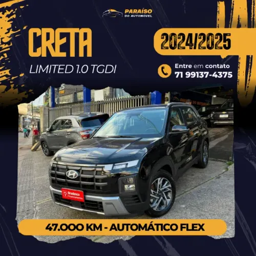 Hyundai Creta Limited 1.0 TB 12V Flex AUT 2025