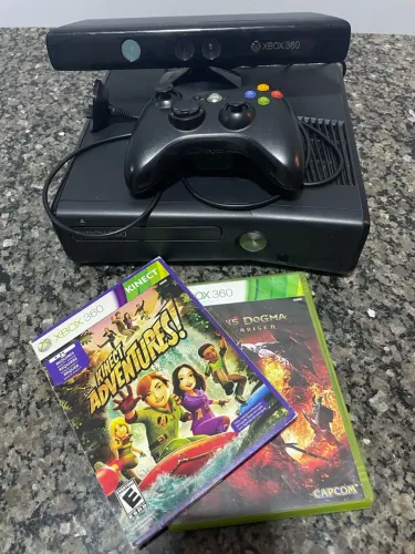 XBOX 360 500GB COM KINECT