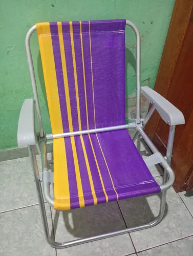 Cadeira de praia semi nova