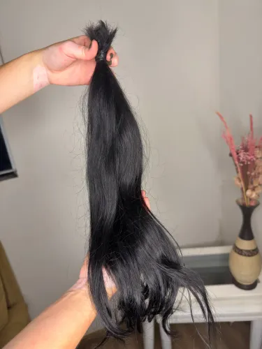 CABELO HUMANO NATURAL ONDULADO