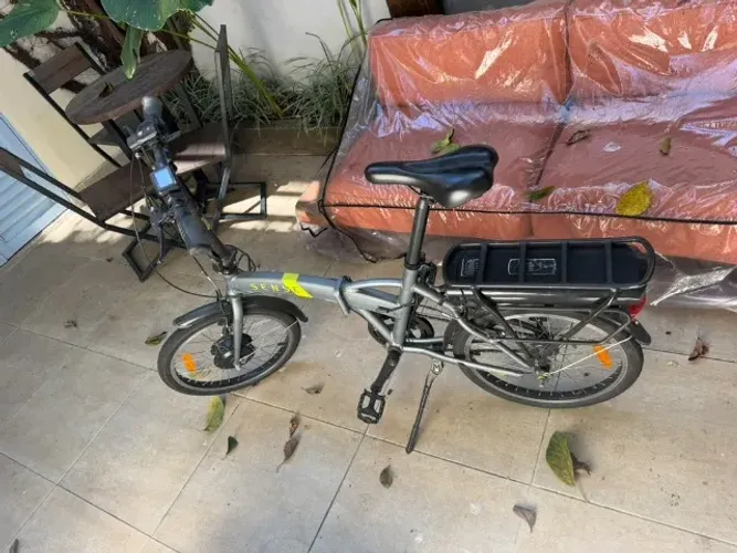 Bicicleta Elétrica Dobrável Sense Easy 2020 Cinza - Único Dono, 2 mil km, com NF