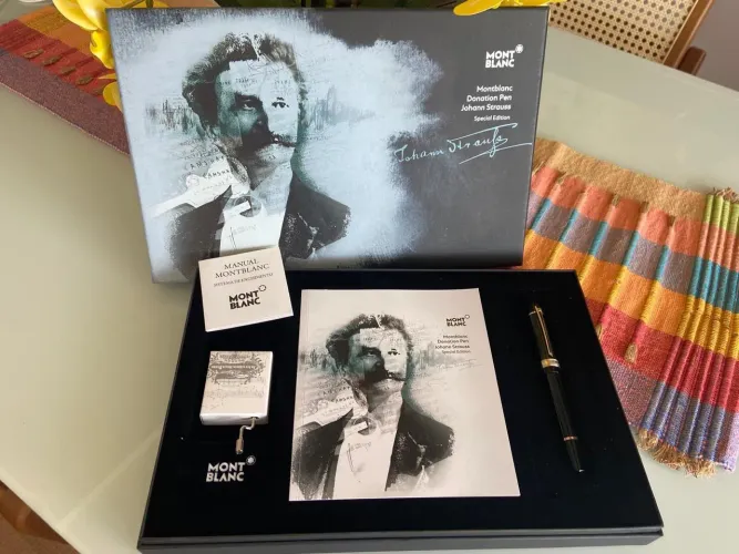 MONTBLANC DONATION PEN JOHANN STRAUSS - SPECIAL EDITION - REF. 115055