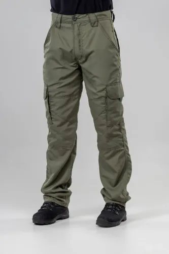 Calça Tática Cargo 6 Bolsos Poly Rip Stop Reforçada Passeio Treino Esporte