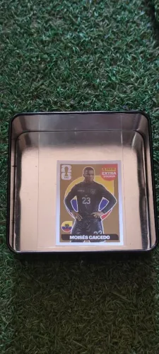 Figurinha Panini FIFA World Cup 2026 - Moisés Caicedo Extra Sticker (Equador)