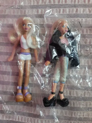 Lote bonecas barbie my scene miniaturas 