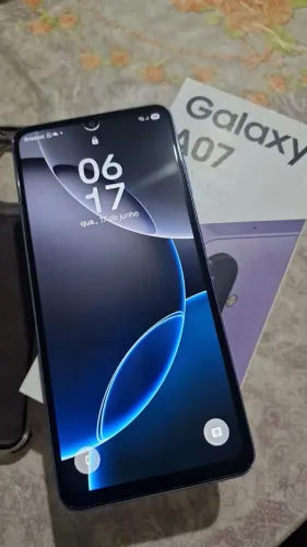 Samsung a07 128 GB novo