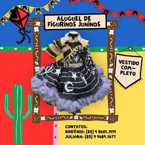 Vestidos de quadrilha junina