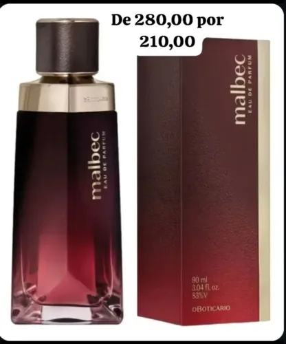 Promoção lançamento Malbec de 280 por 210
