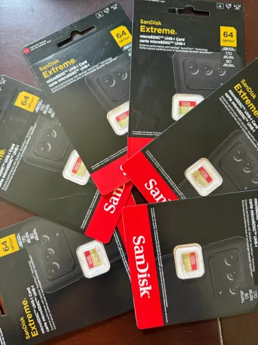 Cartão Memória microSD Sandisk Extreme 64gb Original Drone Câmera gopro action
