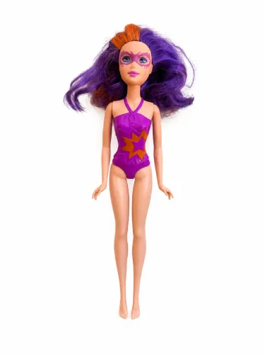 Antiga Boneca Barbie Super Princesa Mattel usada 2014 