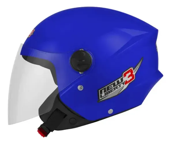CAPACETE NEW LIBERTY THREE 60 AZUL CAP-490AZ