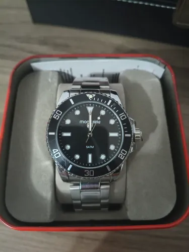Relógio masculino Mondaine diver novo 1 ano de garantia