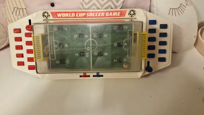Antido e raro jogo de futebol funcionando 