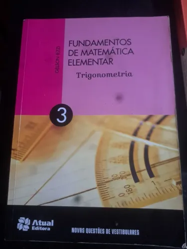 Fundamentos da Matemática Elementar livro pouco usado em excelente estado 