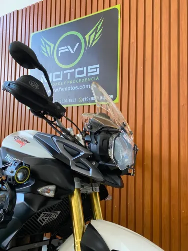 TRIUMPH TIGER 800XC BRANCA 2015 - IMPERDÍVEL