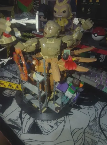 Lego spider man batalha final