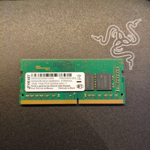 Memória RAM DDR4 16GB 3200Mhz (NOTEBOOK)