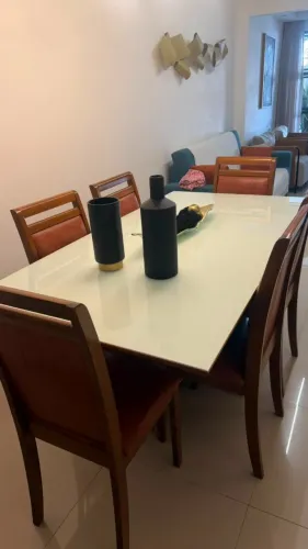 Mesa jantar retangular 