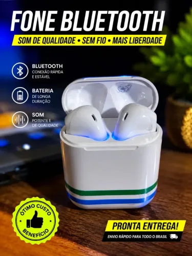 Fone Bluetooth Premium | Alta Qualidade | Novo
