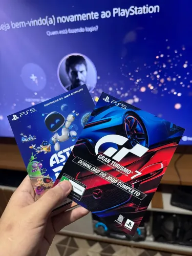 Vendo jogos, gran turismo 7 e astrobot