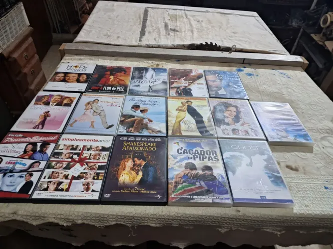 DVDs de filmes .valor unitário
