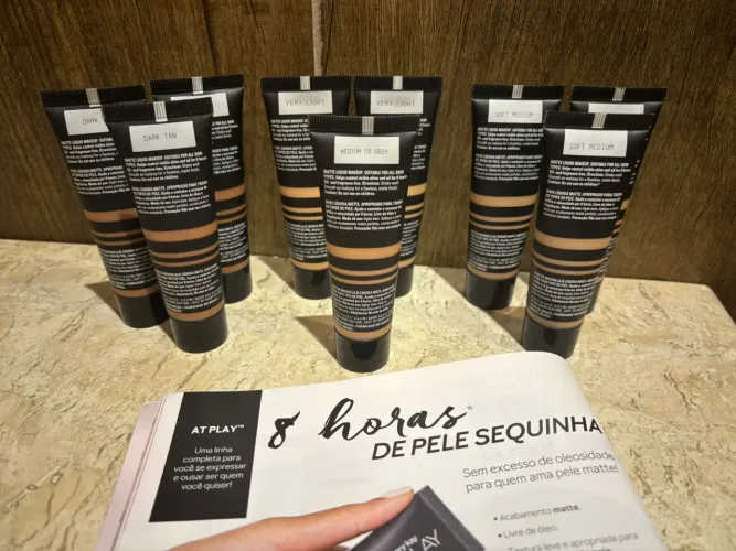Base Mary Kay lote 9 unidades