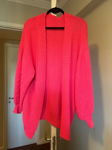 Casaco Tricot rosa