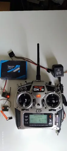 DX7s Spektrum DSMX ,AR600 c/satélite