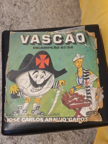 Lp vinil Vasco campeão carioca de 1987/1988, Artigo para colecionadores