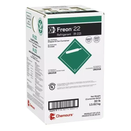 R 22 freon lacrada